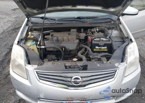 2010 Nissan Sentra 2.0S from USA, damaged, VIN 3N1AB6AP7AL714860